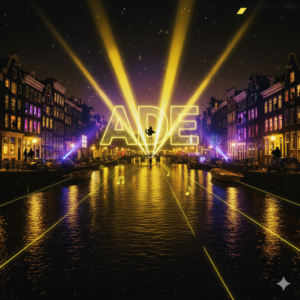Ready2 - Canals of Amsterdam depicting Amsterdam Dance Event parties