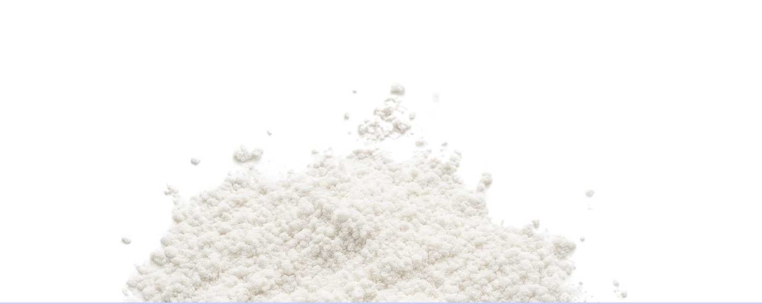 white powder depicting magnesium powder