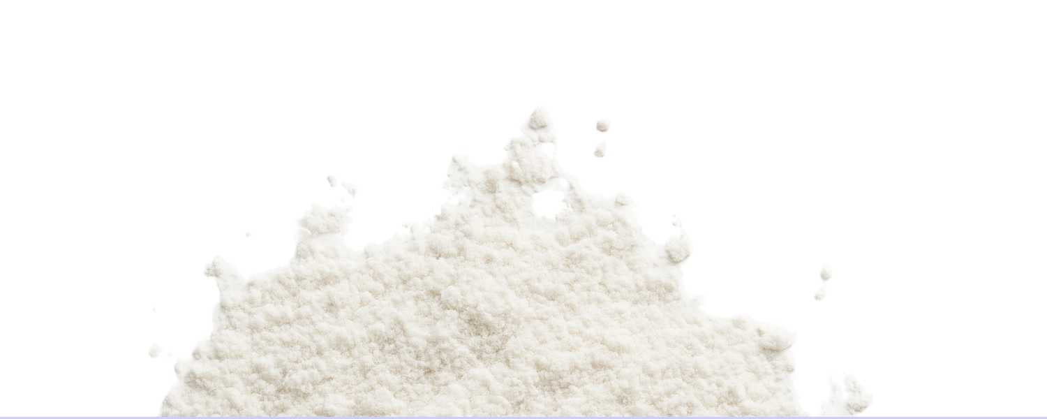 white powder depicting zinc powder